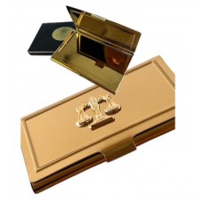 Legal Scales of Justice Personalised Gold Card Case